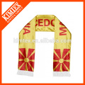 2014 Fashion custom polyester fans football team scarf